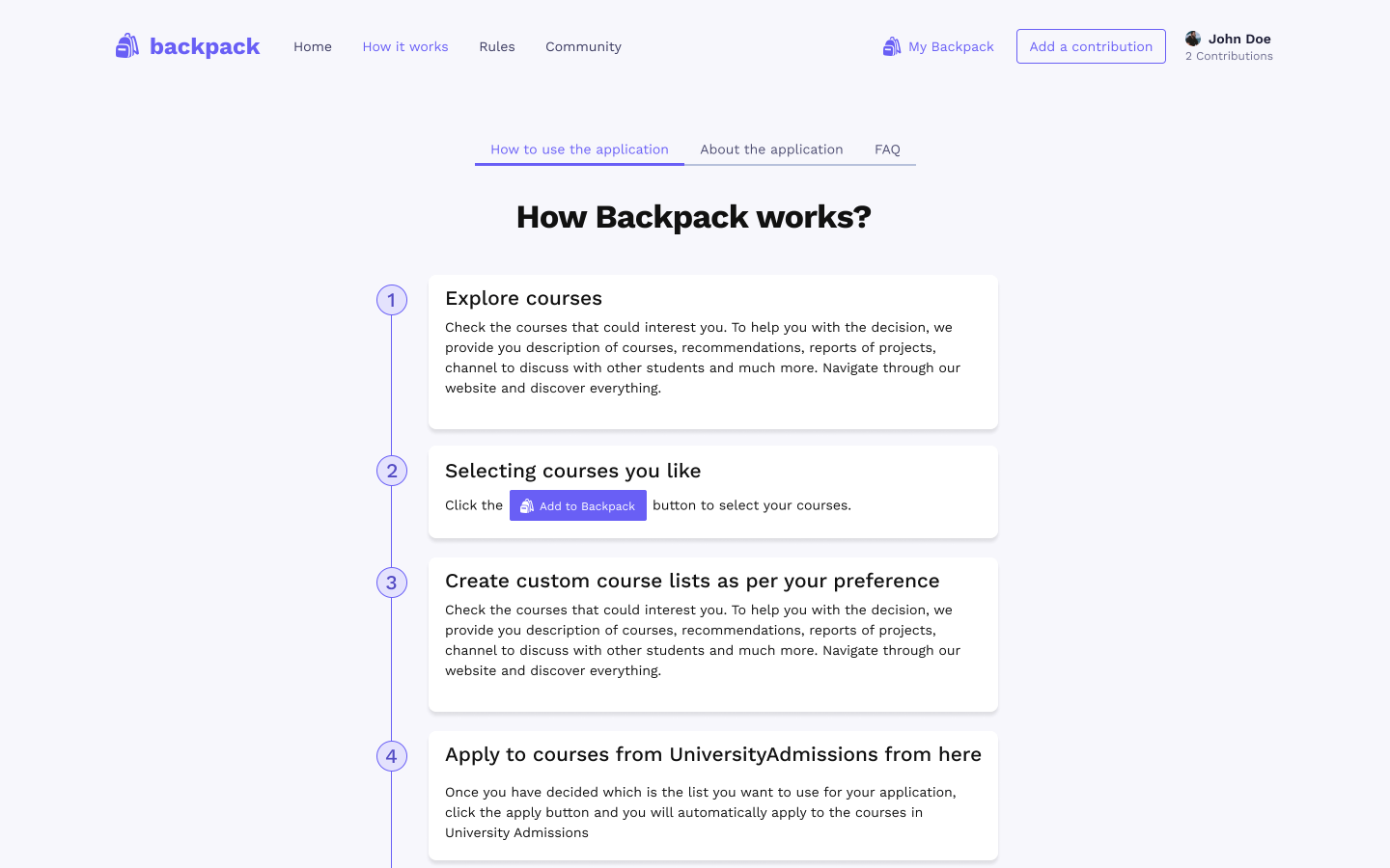Candidate Page of Know Your Vote Site